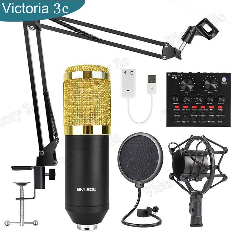 V8 Set 8 Micro Bm 800 Chuyên Dụng Cho Máy Tính