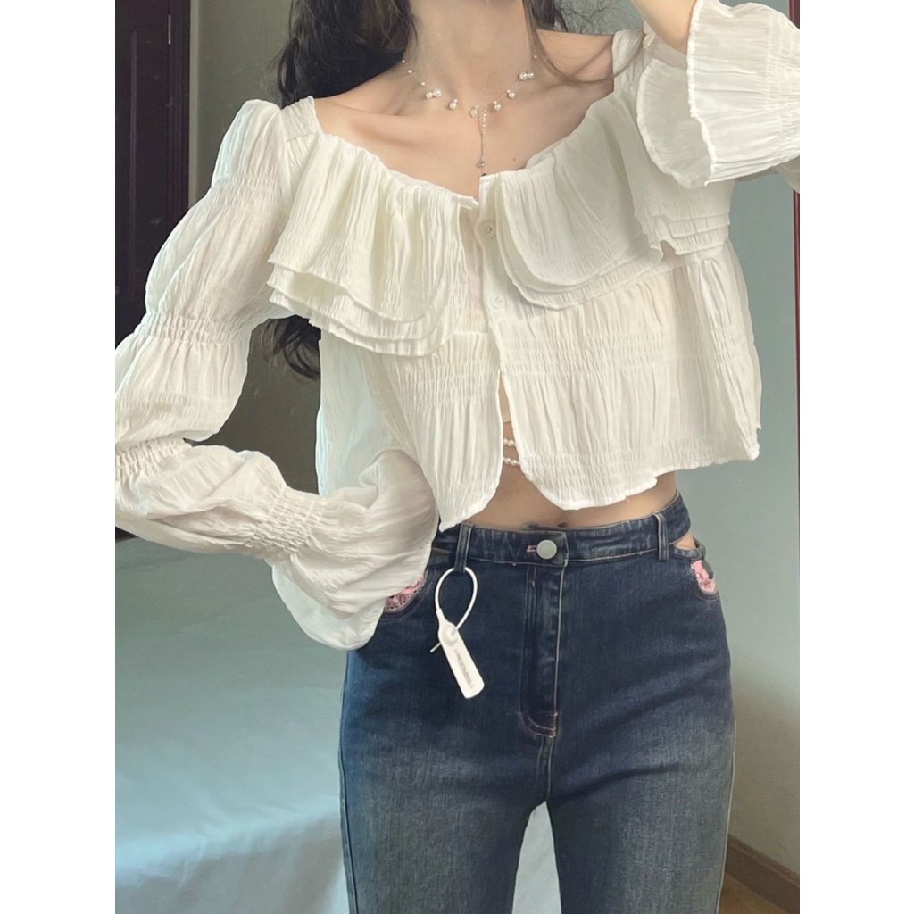 Quần Jean Ống Loe Lưng Cao Thêu Họa Tiết Trái Tim Phong Cách Hàn Quốc Thời Trang Mùa Hè Hàng Mới Dành Cho Bạn Nữ
