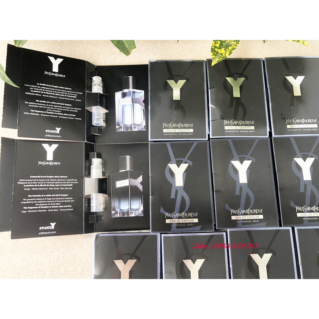 Nước Hoa Vial Nam YSL Yves Saint Laurent Y