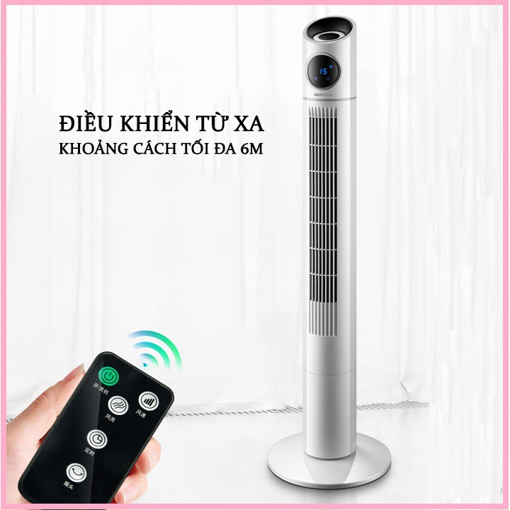 Quạt tháp AUX có điều khiển đèn Led - Quạt không cánh