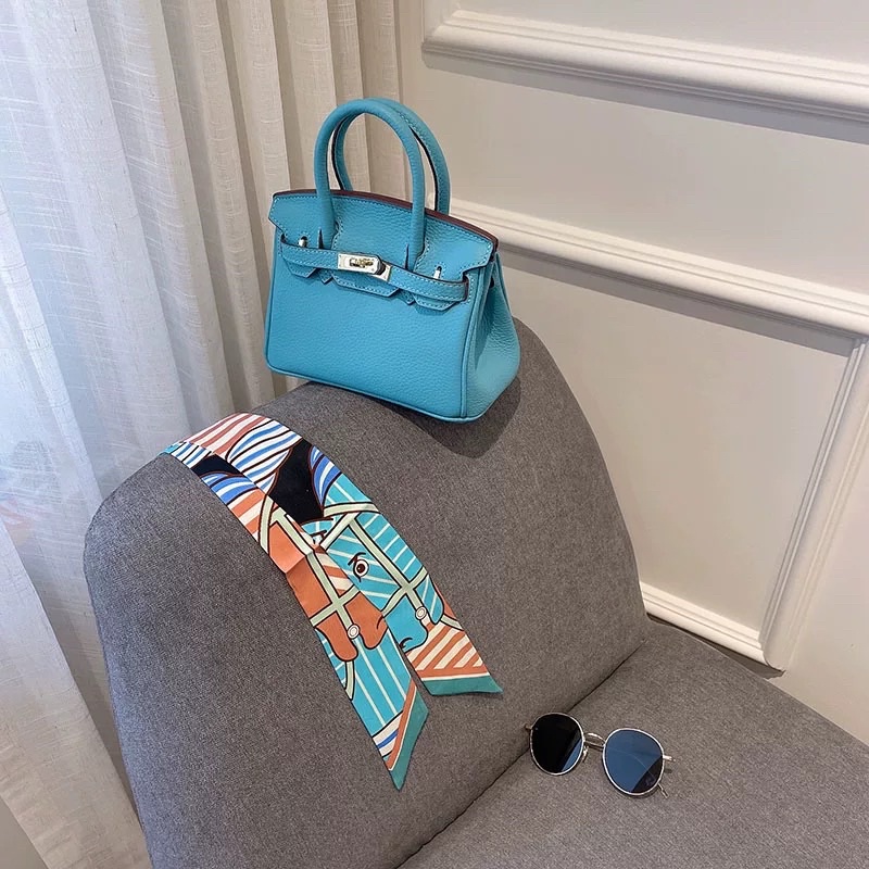 Khăn quấn quay túi xách hình con ngựa nhiều màu