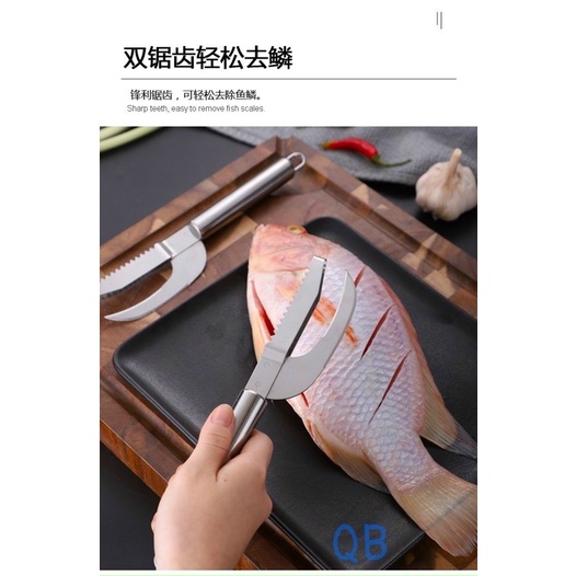 DAO MỔ CÁ, LÀM LÒNG GÀ , VỊT ĐA NĂNG BẰNG THÉP KO RỈ MẪU MỚI SIÊU BỀN.hungvn,QB