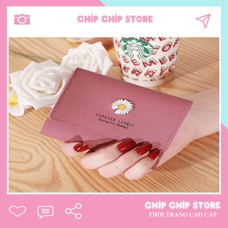 Ví cầm tay nữ - Ví nữ mini dễ thương ngắn cầm tay MADLEY nhiều ngăn nhỏ gọn bỏ túi thời trang cao cấp CT04
