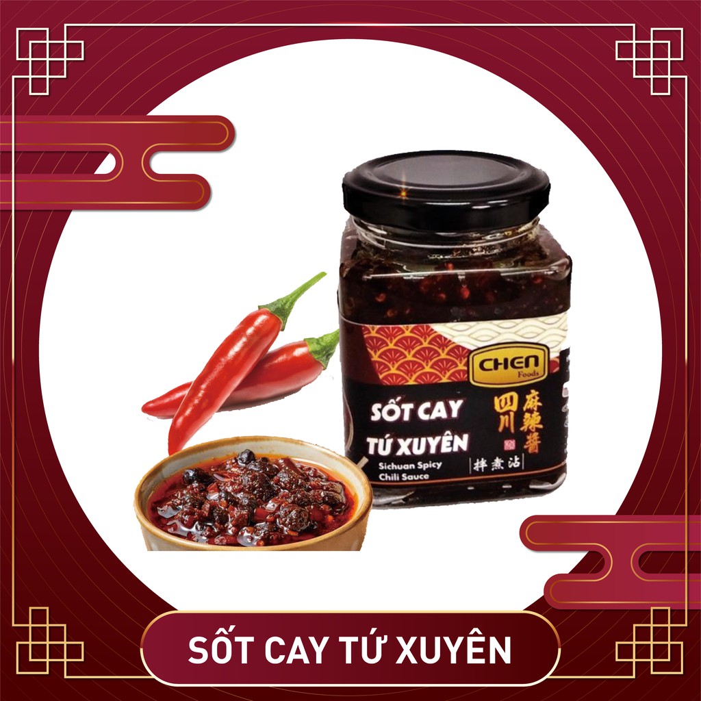Sốt cay Tứ Xuyên Đặc Biệt 200G NẤU LẨU  ĂN LIỀN