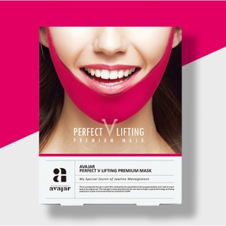 Mặt Nạ V-line Avajar Perfect V Lifting Premium Pink Mask 1 Miếng