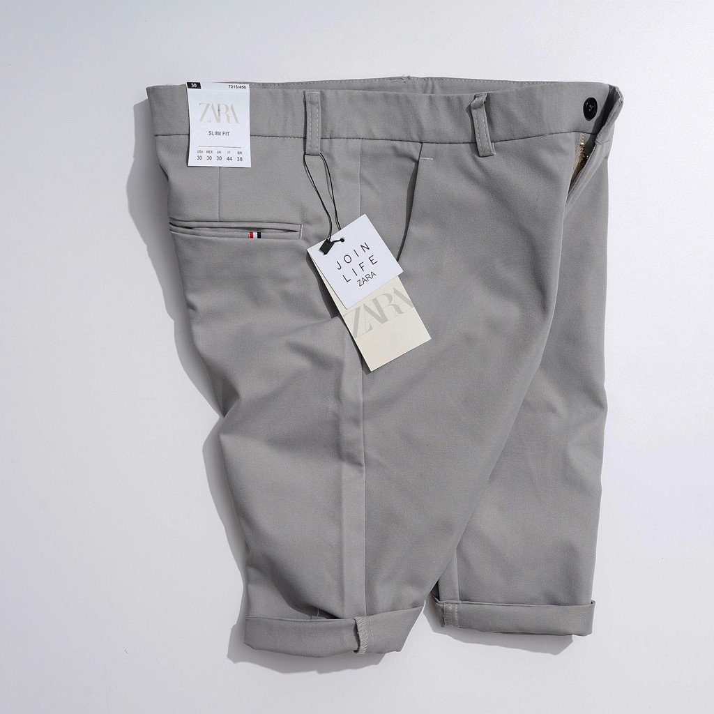 ❐﹊Quần short nam ZARA vải kaki cao cấp 6 màu cơ bản - SIÊU PHẨM THỜI TRANG HÈ THU 2021