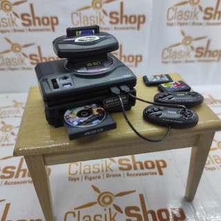 Máy chơi game cầm tay Mega sega GENESIS tỉ lệ 1/12