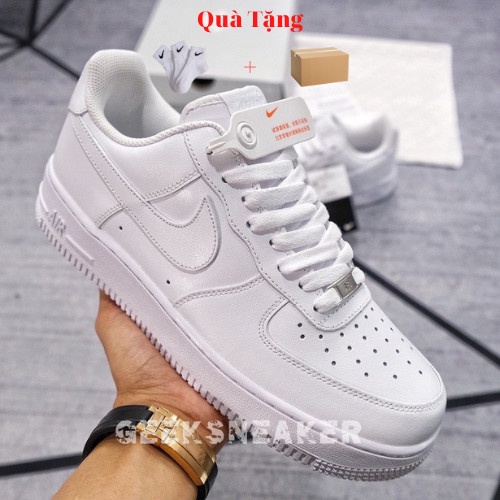 Giày _Nike Air Force 1, giày AF1 trắng đế Air bản cao cấp full box bill phụ kiện