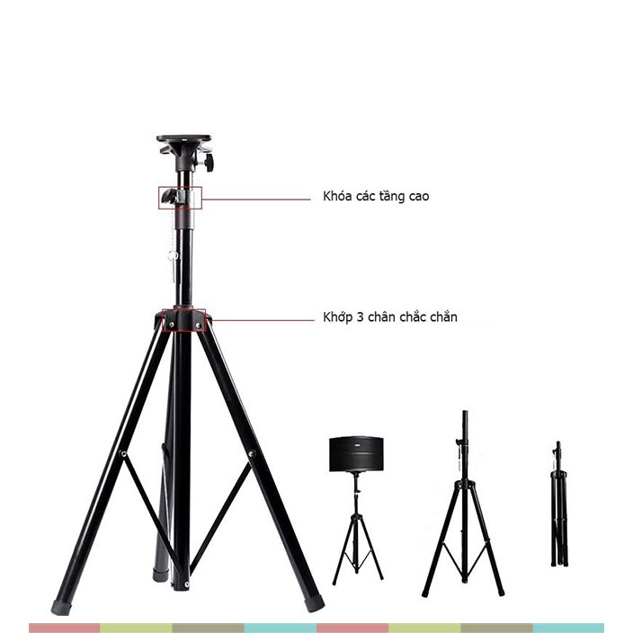 2 cái chân loa sân khấu loại lớn cao 1.8 mét