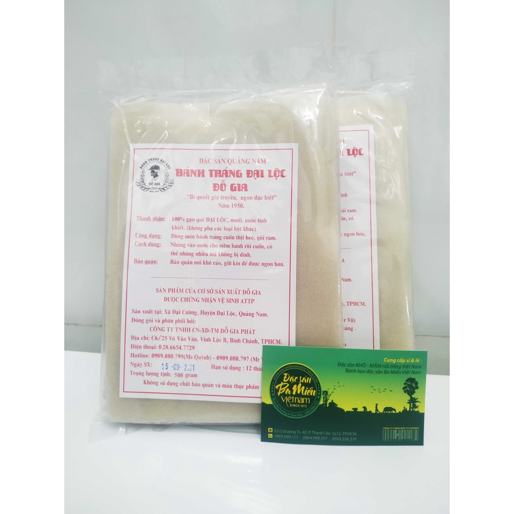 Bánh tráng Đại Lộc - Đặc sản Quảng Nam