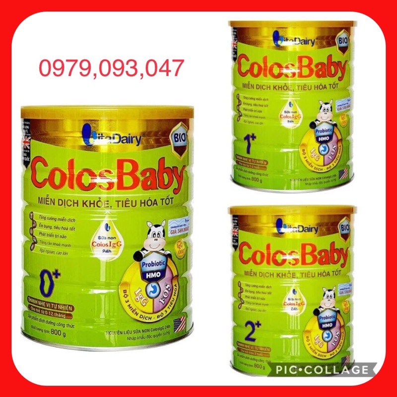 Sữa ColosBaby Gold BIO ( Miễn dịch khoẻ mạnh, tiêu hoá tốt ) date: 05/2023