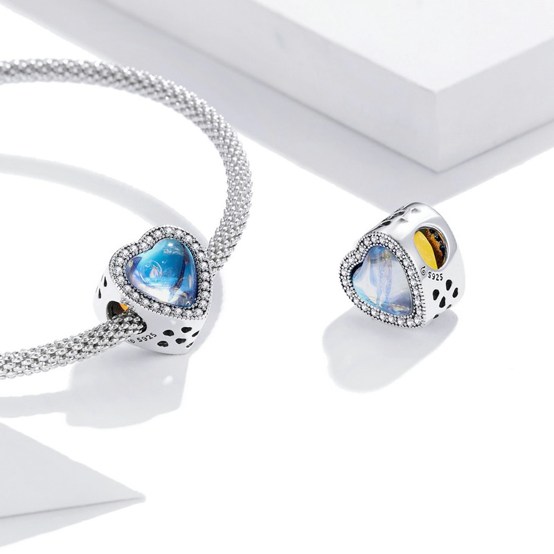Vòng Tay Bamoer BSC420 925 Sterling Bằng Bạc Nguyên Chất Quà Tặng Ngày Của Mẹ