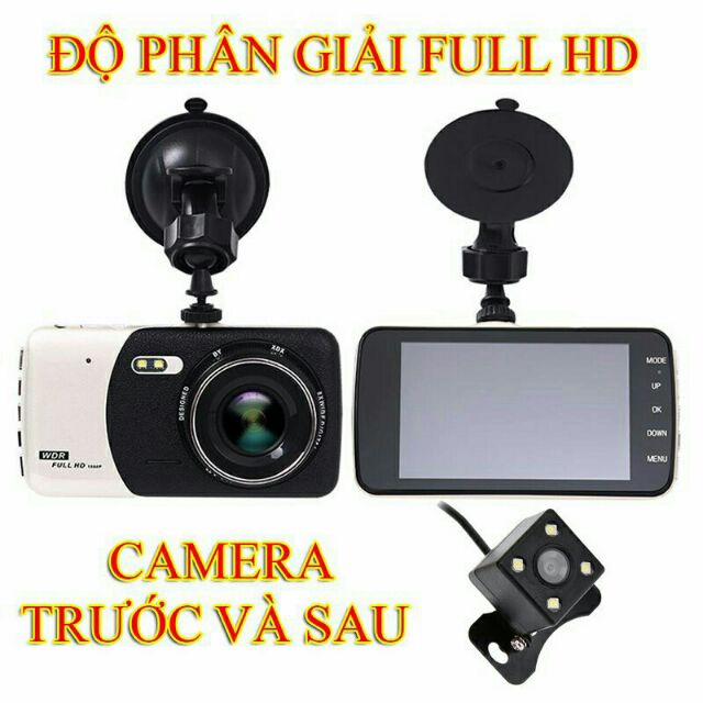 Camera Hành Trình Trước Sau Full HD 1080