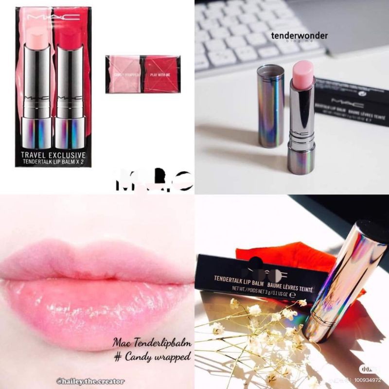 Sét duo son dưỡng môi Mac lip baml