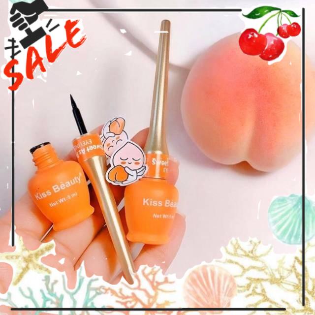 Kẻ Mắt Nước Dạng Lọ Trái Đào Kiss Beauty Daisy Auth Nội Địa sỉ tốt - GIÁ GỐC 12