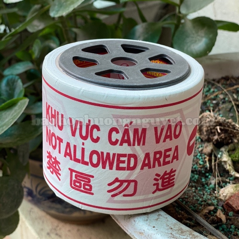 cuộn băng cảnh báo , khu vực cấm ( dài đến 100m)