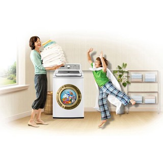 Decal trang trí máy giặt số 4