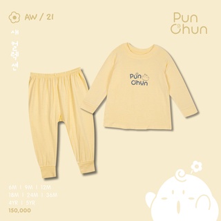 Bộ dài tay raglan Punchun