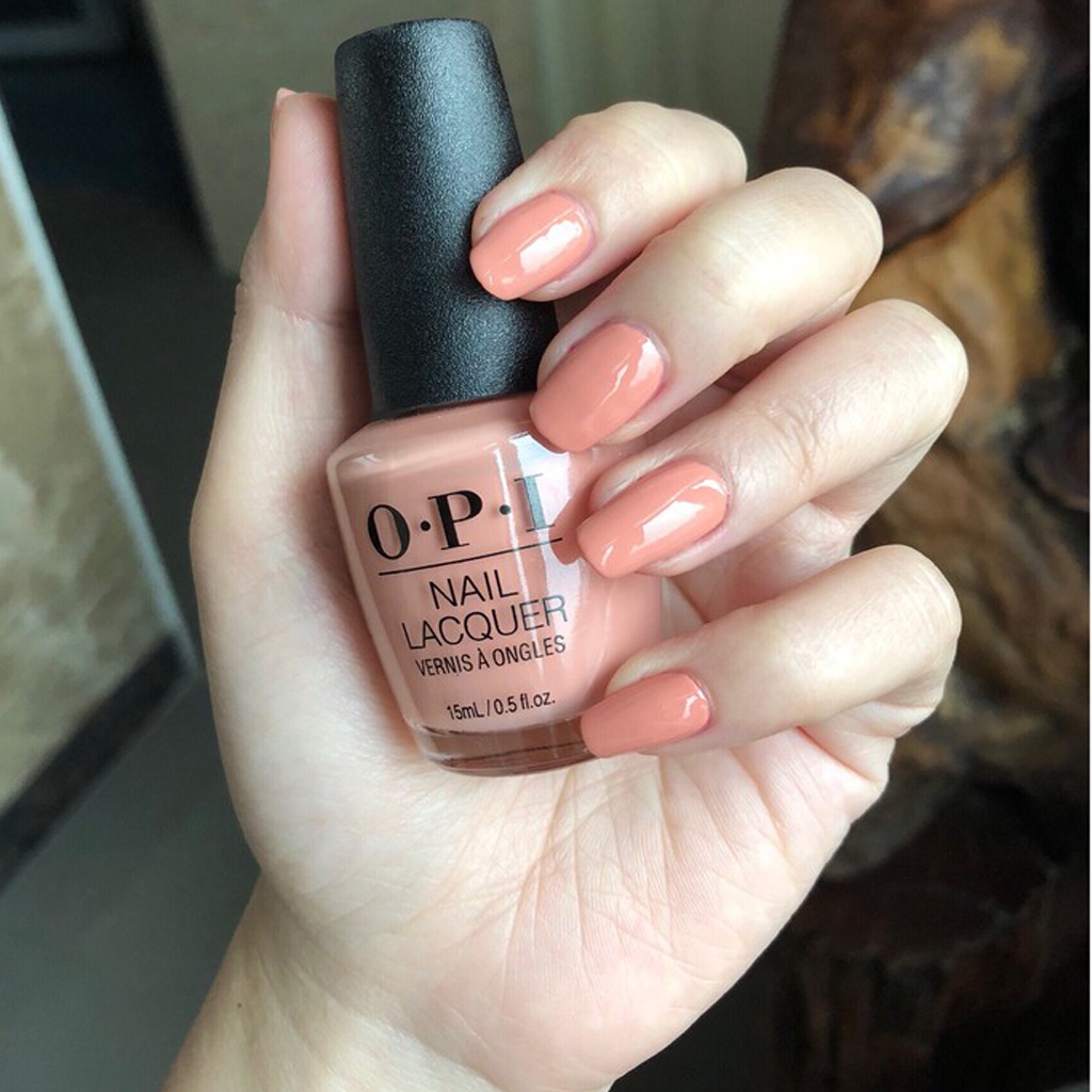 Sơn Móng Tay O.P.I - Sơn OPI Màu HỒNG NUDE mau khô Làm Đẹp cho Bàn tay Nail Cao Cấp