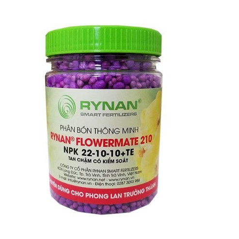 Phân bón thông minh Rynan - Phân tan chậm 22-10-10+TE 150g