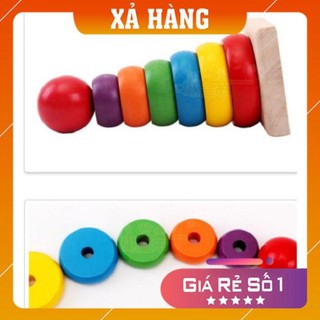 [XẢ HÀNG GIÁ GỐC] Đồ chơi Bộ Xếp Tháp Cầu Vồng (Cỡ Đại)