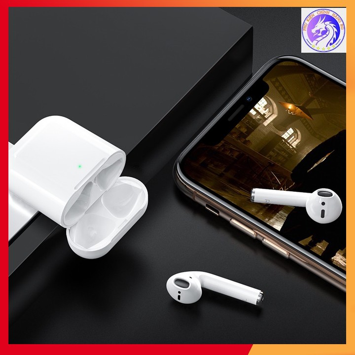 Tai Nghe Bluetooth Cảm Ứng 2 Bên TWS V5.0 Có Mic, Định Vị Hoco EW02 / Lanex LEP- W12, Chuyên Dùng Iphone - BH 12 Tháng