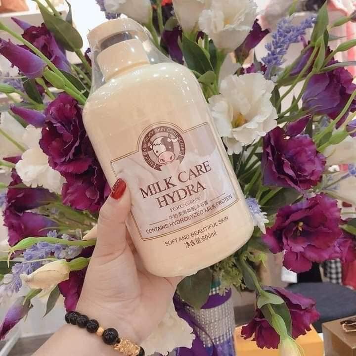 sữa tắm bò chai 800ml