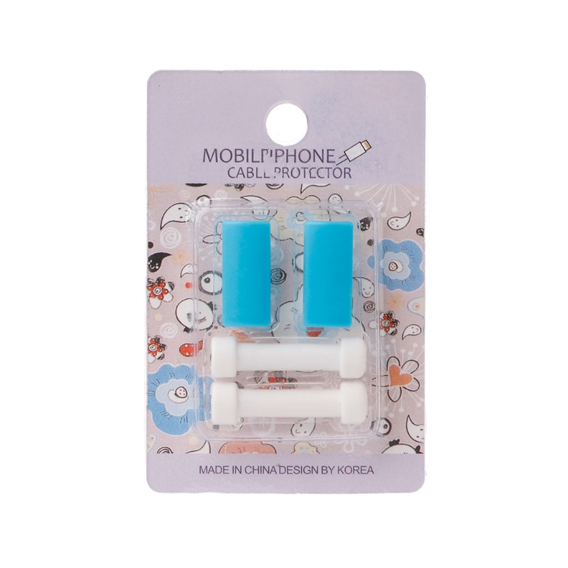 Nút bảo vệ đầu dây cáp sạc điện thoại nhiều màu