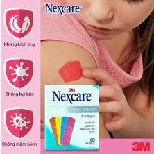 Băng keo y tế cá nhân màu Neon 3M-Nexcare