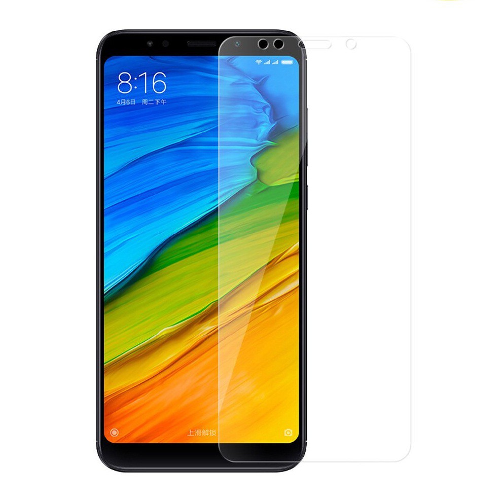 Miếng dán kính cường lực HBO cho Xiaomi Redmi 5 Plus (0,3mm, độ cứng 9H, chống trầy) - Hàng nhập khẩu