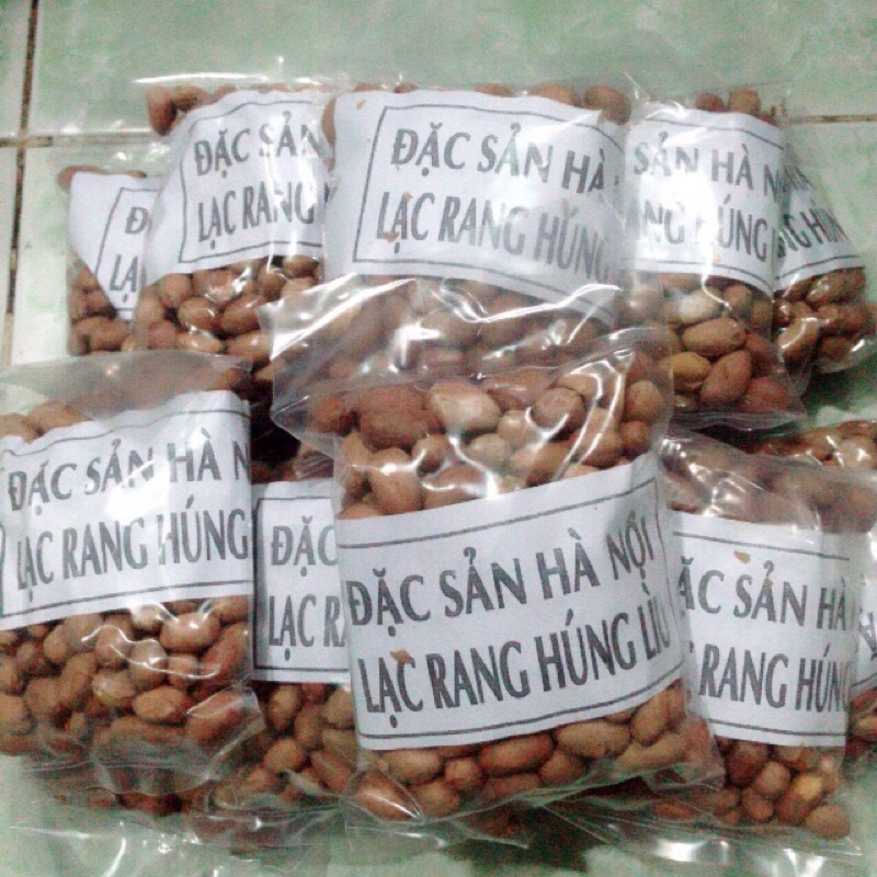 1kg lạc rang húng lìu 11 gói