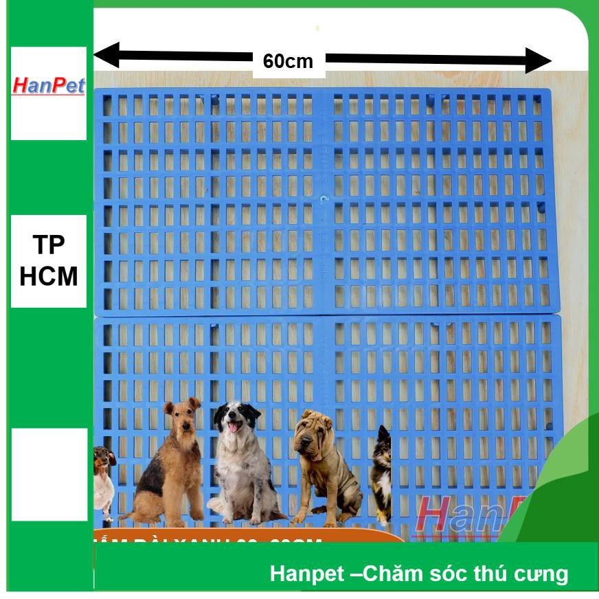 Tấm nhựa ghép sàn chuồng chó mèo 40x55cm (1,4kg) tấm ghép sàn chó Sàn nhựa chó siêu bền bảo hành 12 tháng