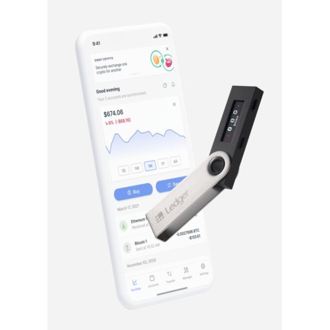 Ledger Nano S chính hãng - Ví lạnh trữ crypto bitcoin an toàn