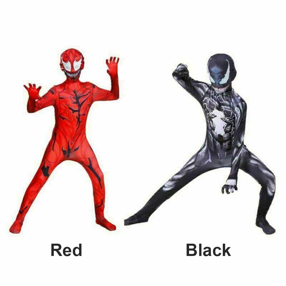 Bộ Áo Liền Quần Hóa Trang Venom MARVEL Cho Người Lớn Và Trẻ Em