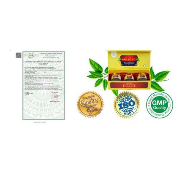 (hộp 3 lọ) Sâm tố nữ Tem điện tử hàng chuẩn công ty [CHUẨN AUTHENTIC] | Thế Giới Skin Care