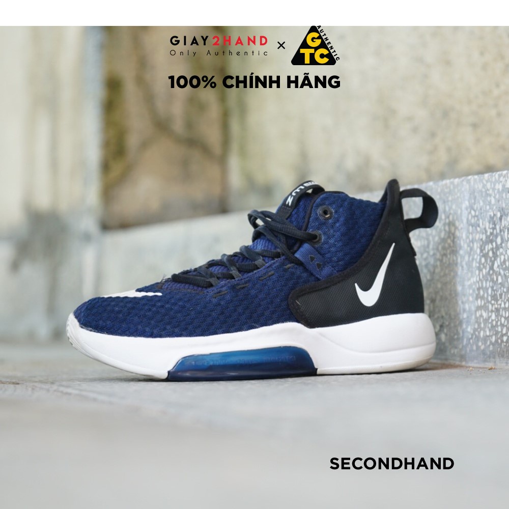 [2hand] Giày Thể Thao NIKE ZOOM RIZE TB &quot; MIDNIGHT NAVY &quot; BQ5468-402 GIÀY CŨ CHÍNH HÃNG