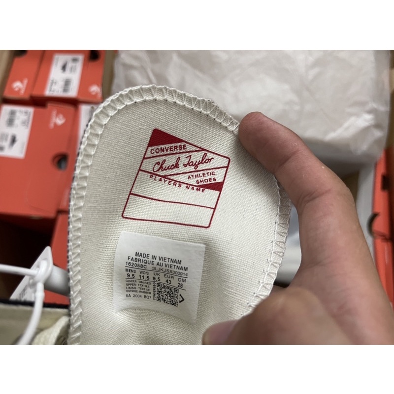 giày Converse Chuck taylor 1970s low back - đen | Bản TC