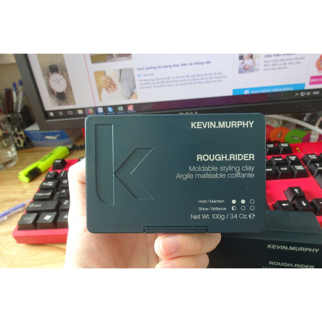 Sáp vuốt tóc nam, sap vuốt tóc KEVIN MURPHY ROUGH RIDER 100g/30g