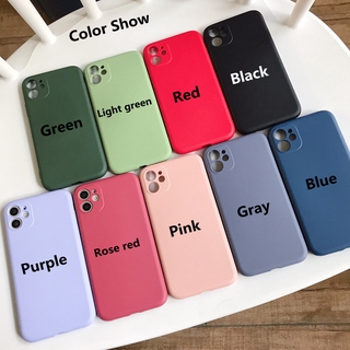 ốp lưng Huawei Nova 7i Case Huawei Y6P Y5P Y7P Shockproof Liquid Soft Silicon Cell Phones Cover Casing