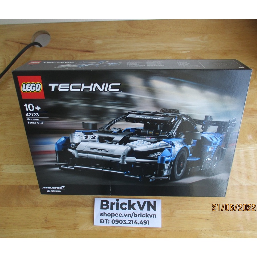 LEGO Technic 42123 Siêu Xe Mclaren Senna GTR