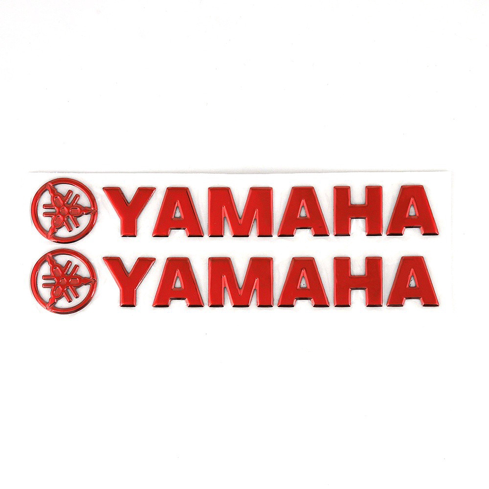 Decal 3d hình logo của Yamaha Honda Suzuki