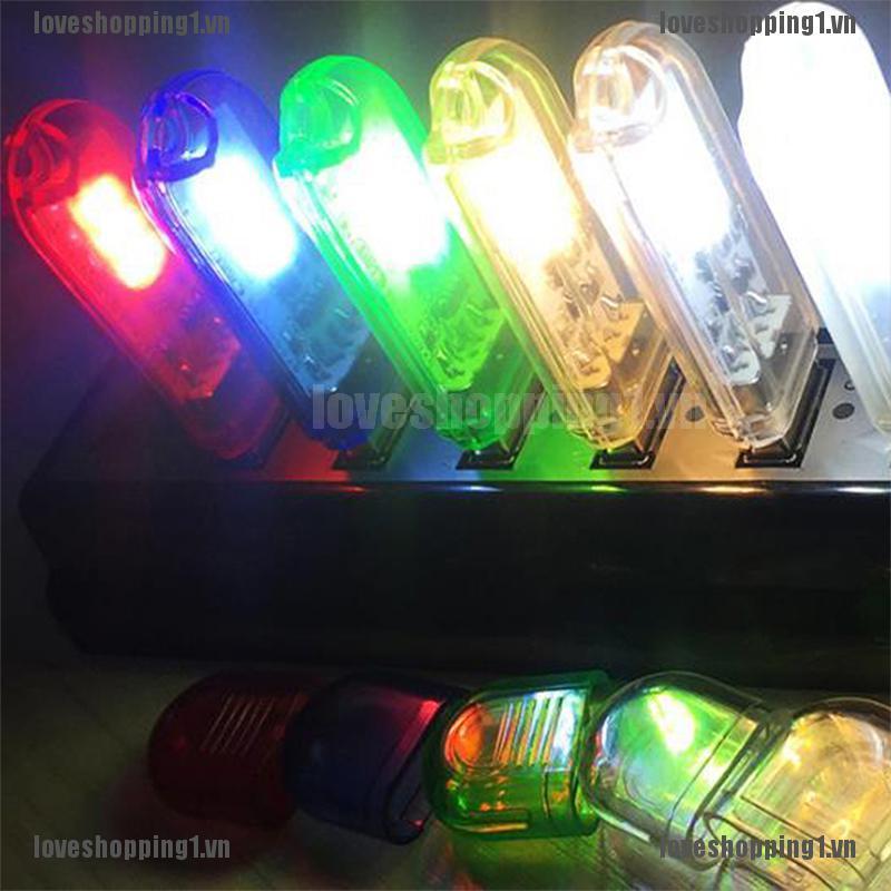 Đèn Đọc Sách 3 Bóng LED USB Mini