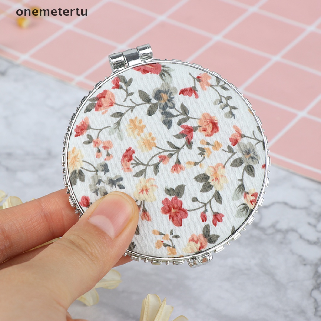 [Hàng mới về] Gương trang điểm hai mặt mini dạng gập phong cách vintage tùy chọn kiểu dáng