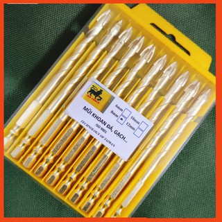 1 cái Mũi khoan đa năng 8mm (dài 130mm) chân lục giác, khoan kính, thủy tinh,khoan gạch men, gạch đá hoa cương