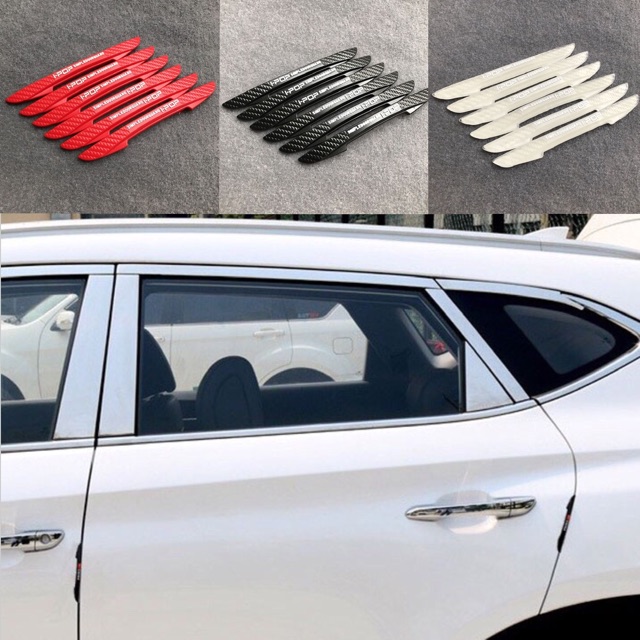 Bộ 6 Miếng Dán Viền Cửa Chống Trầy Xe Ô Tô I-POP