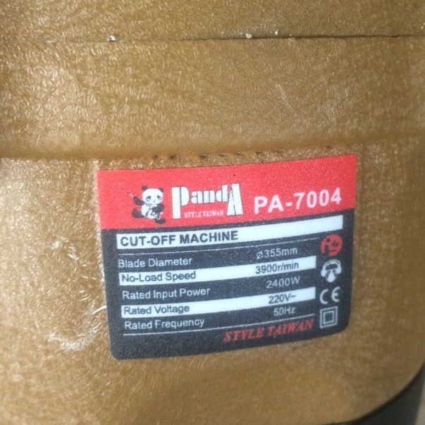 MÁY CẮT BÀN  350MM  CHÍNH HÃNG PANDA   2400W