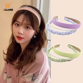 Băng đô cài tóc / băng đô màu trơn phong cách hàn quốc thời trang cho nữ