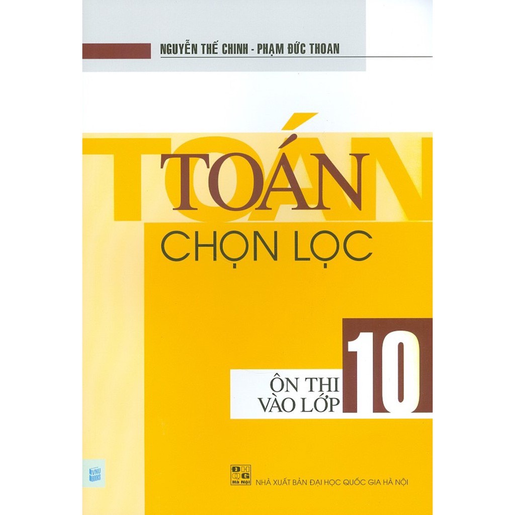 Sách - Toán chọn lọc ôn thi vào lớp 10