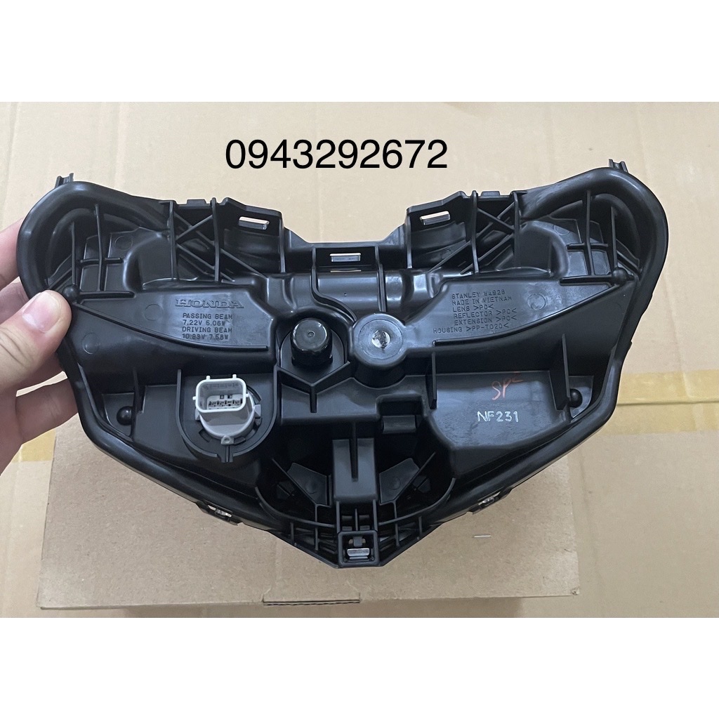Pha Đèn Choá Đèn Trước Xe Future Led 125 Honda