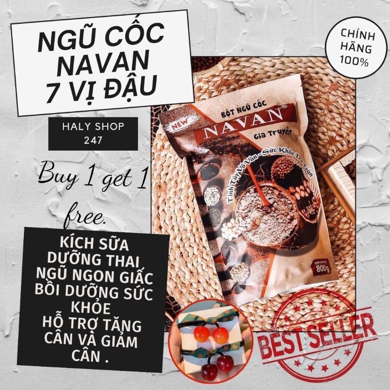 Bột Ngũ Cốc Lợi Sữa Navan Chính Hãng - Date mới